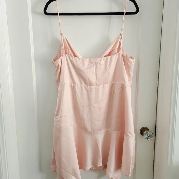 Brand New With Tags Pink Satin Mini Dress from Princess Polly - Picture 8 of 10